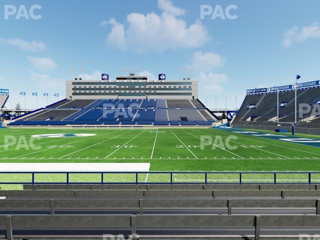 Seating view for LaVell Edwards Stadium Section 33 Wc