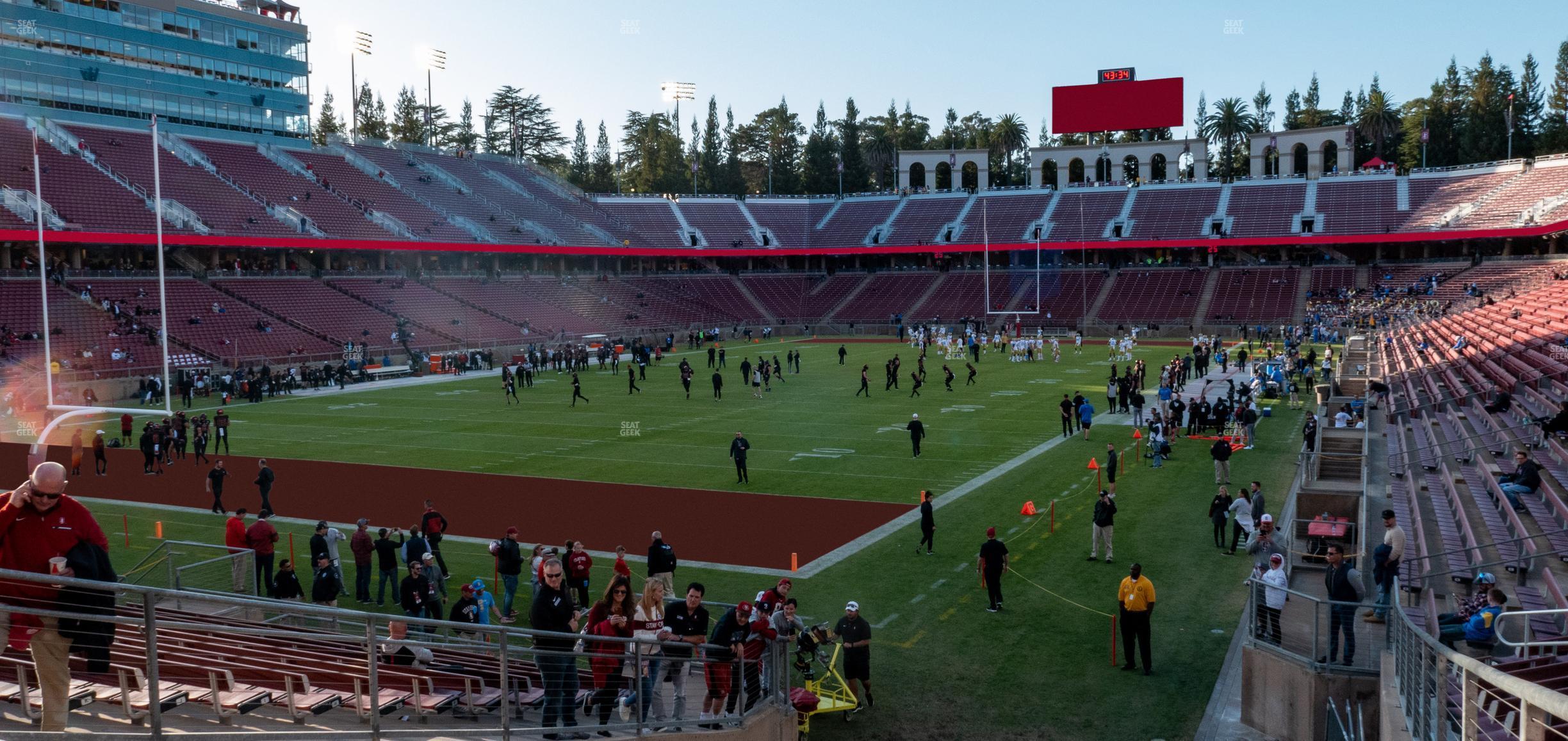 Seating view for Stanford Stadium Section 140