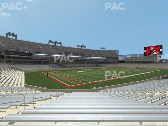 Seating view for TDECU Stadium Section 134