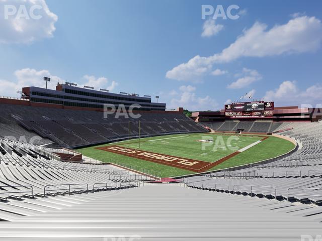 Seating view for Doak Campbell Stadium Section 117