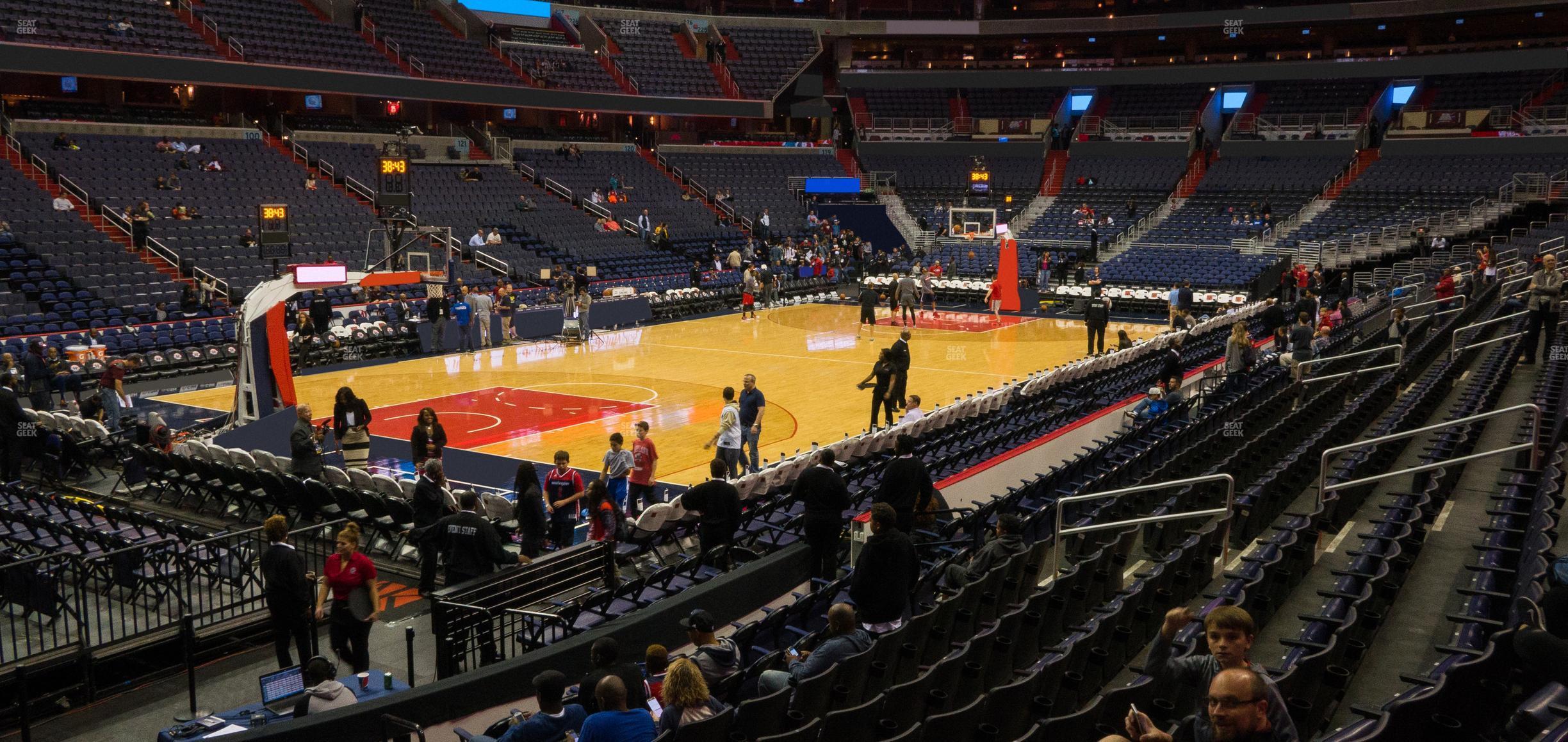 Seating view for Capital One Arena Section 108