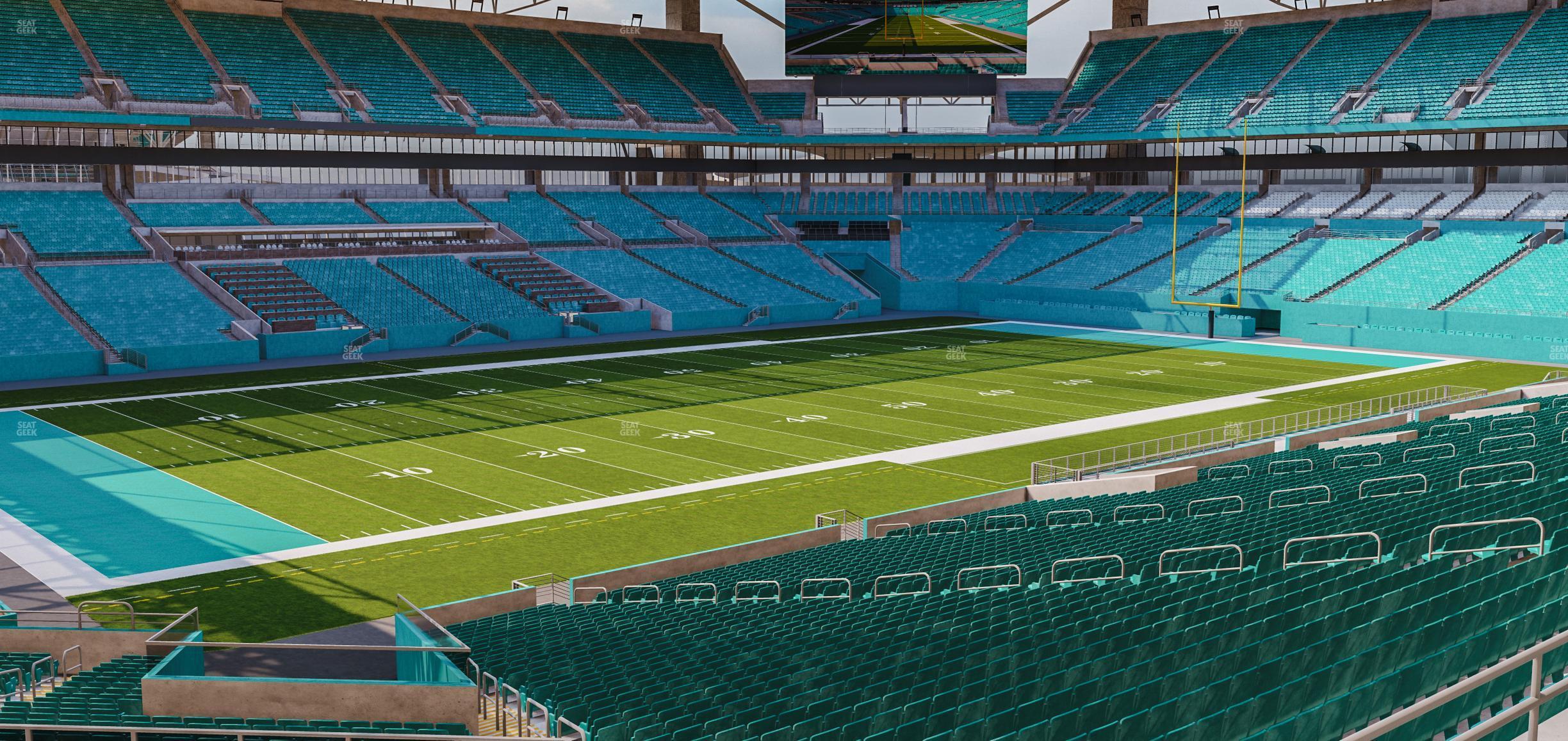 Seating view for Hard Rock Stadium Section 224