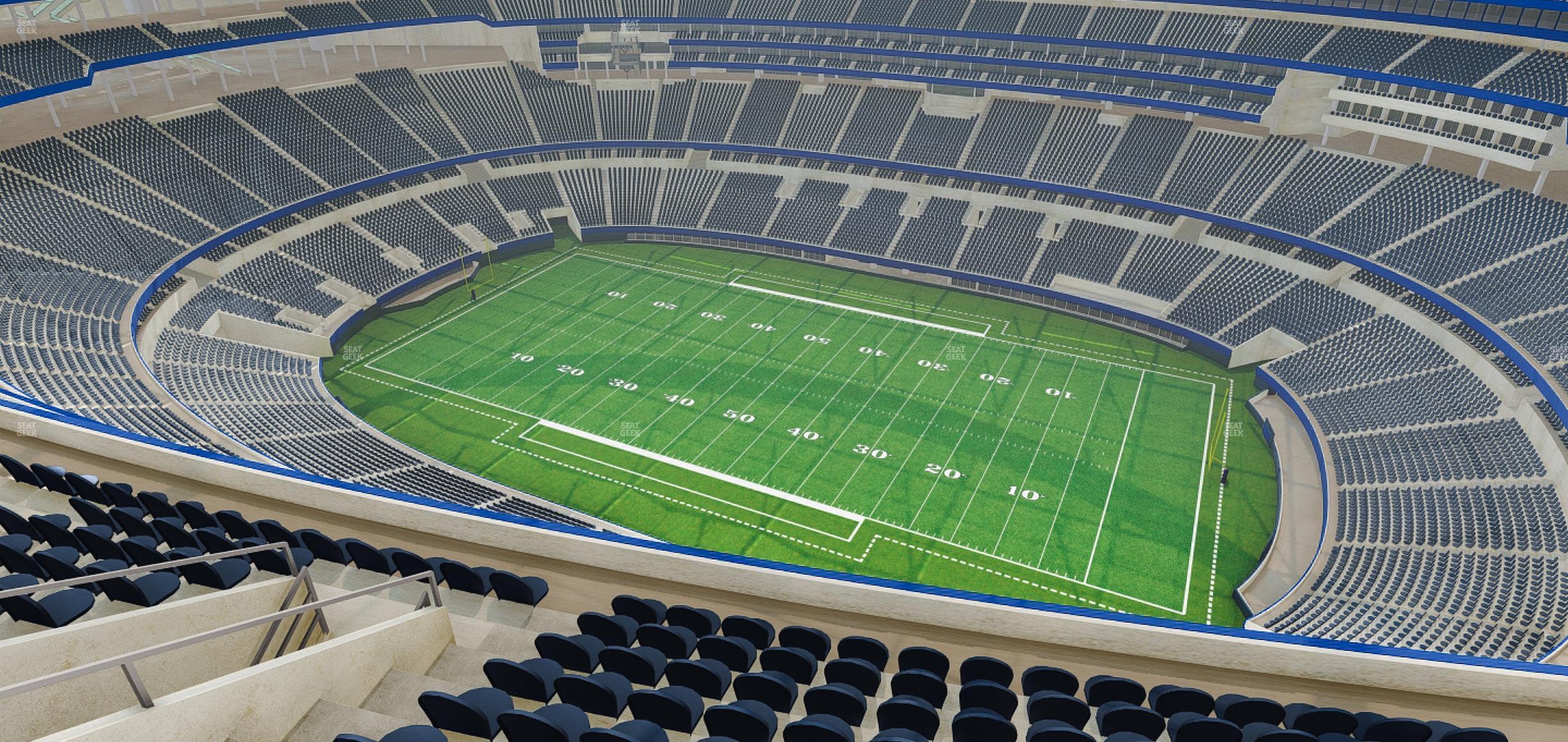 Seating view for SoFi Stadium Section 544