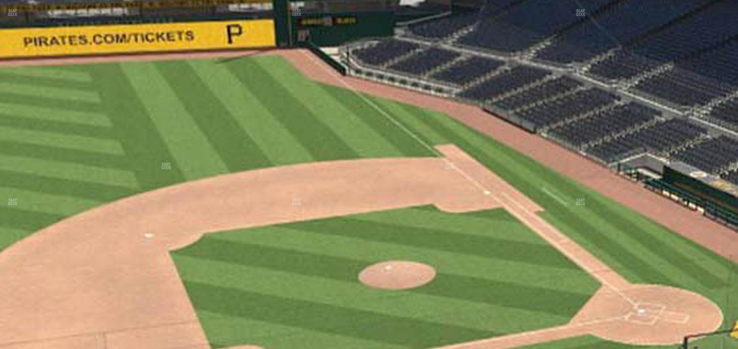 Seating view for PNC Park Section 323