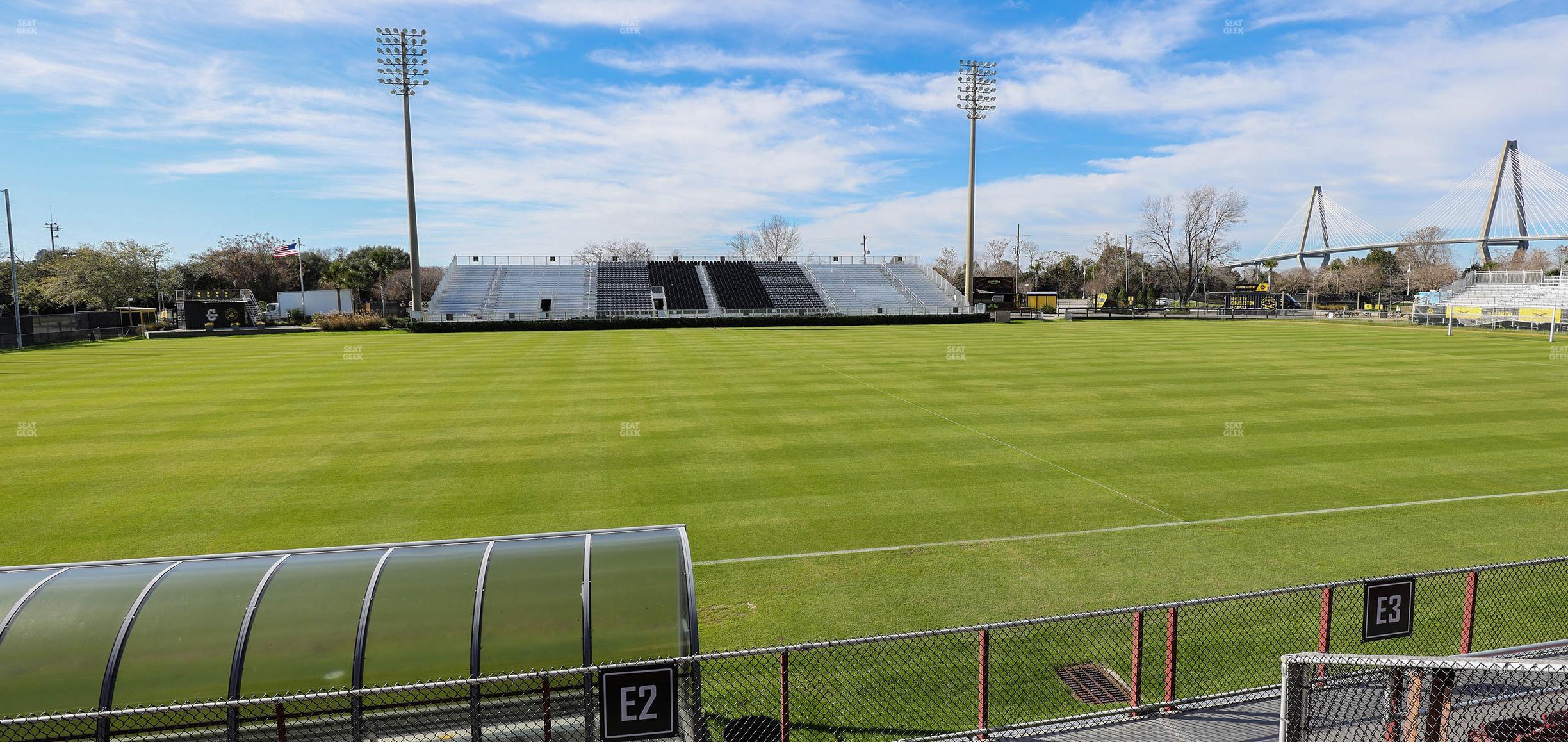 Seating view for Patriots Point Athletics Complex Section 114