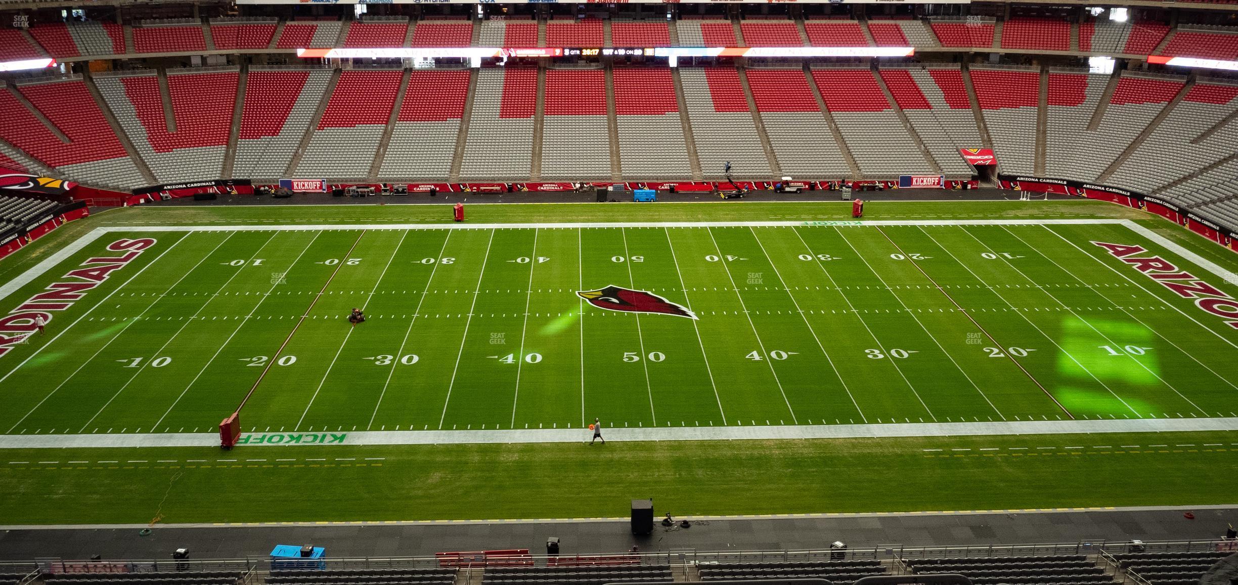 Seating view for State Farm Stadium Section Ring Of Honor Wc 444