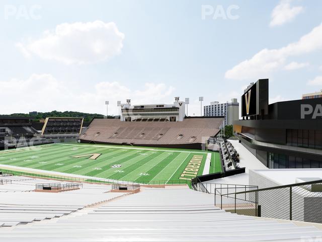 Seating view for FirstBank Stadium Section V