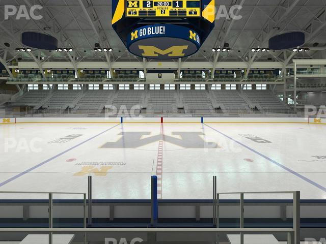 Seating view for Yost Arena Section 19