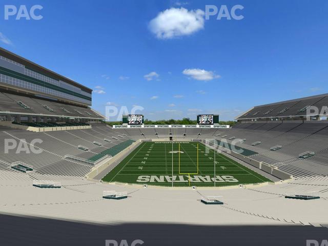 Seating view for Spartan Stadium (Michigan) Section 16