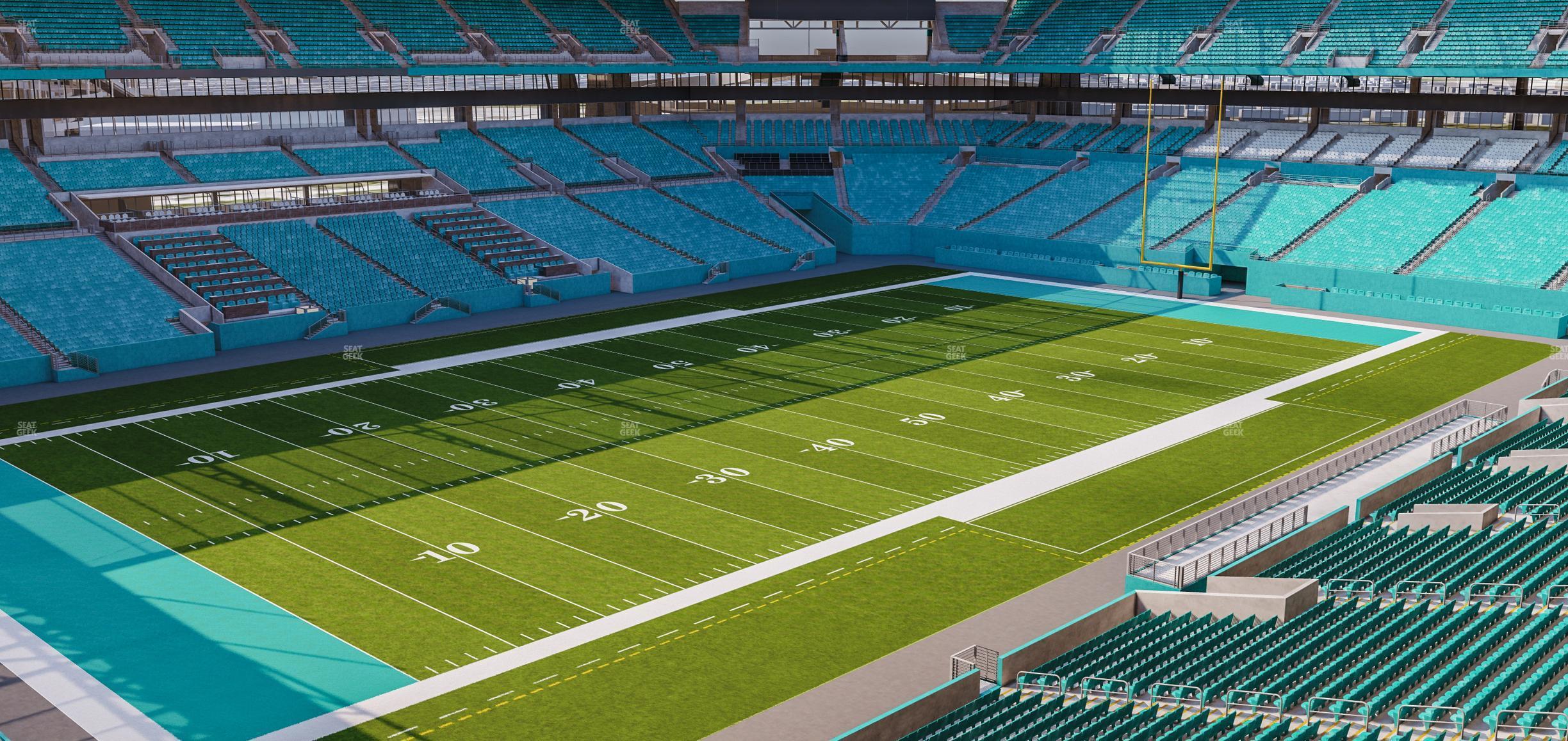 Seating view for Hard Rock Stadium Section 325