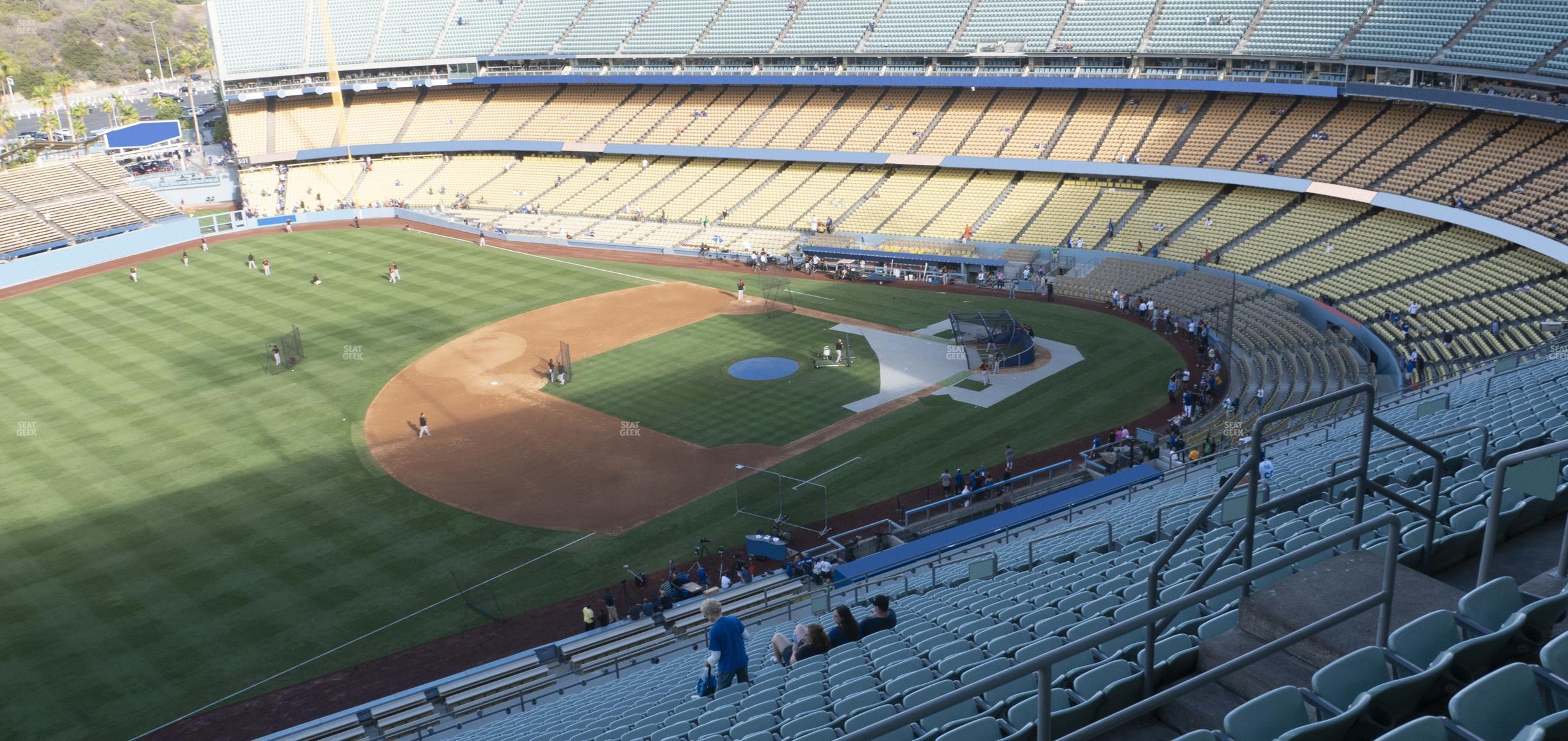 Seating view for Dodger Stadium Section 33 Rs