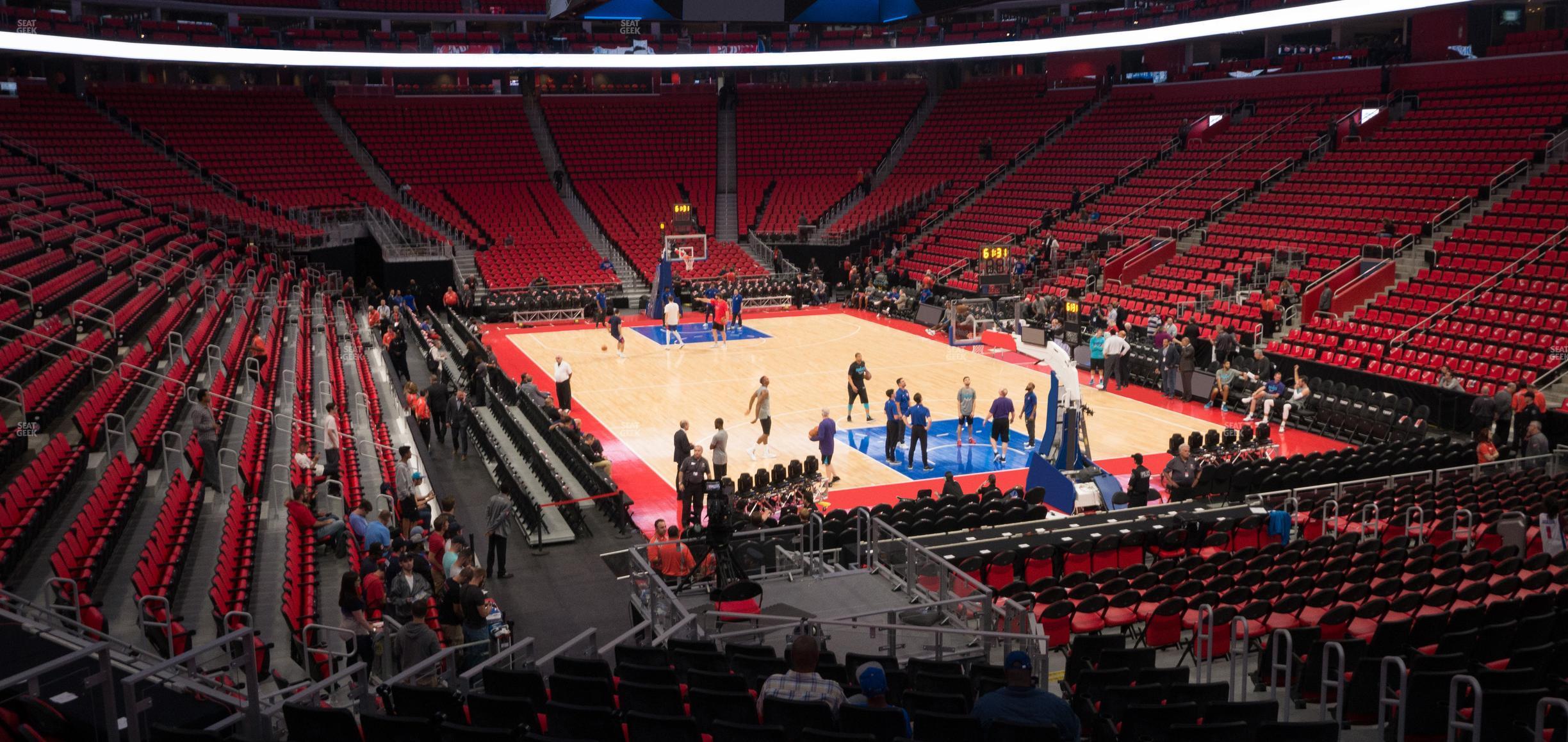 Seating view for Little Caesars Arena Section 104