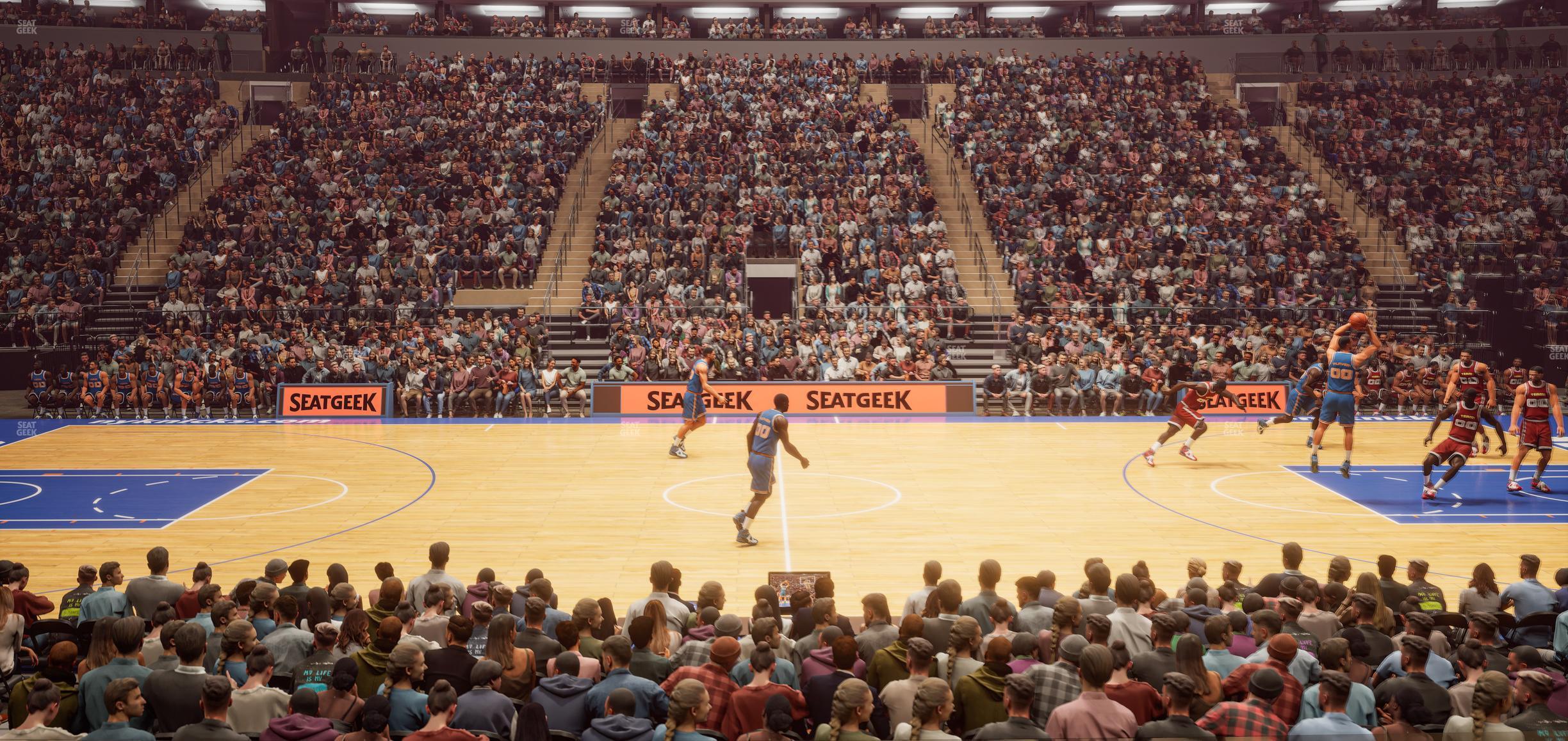 Seating view for Madison Square Garden Section 117