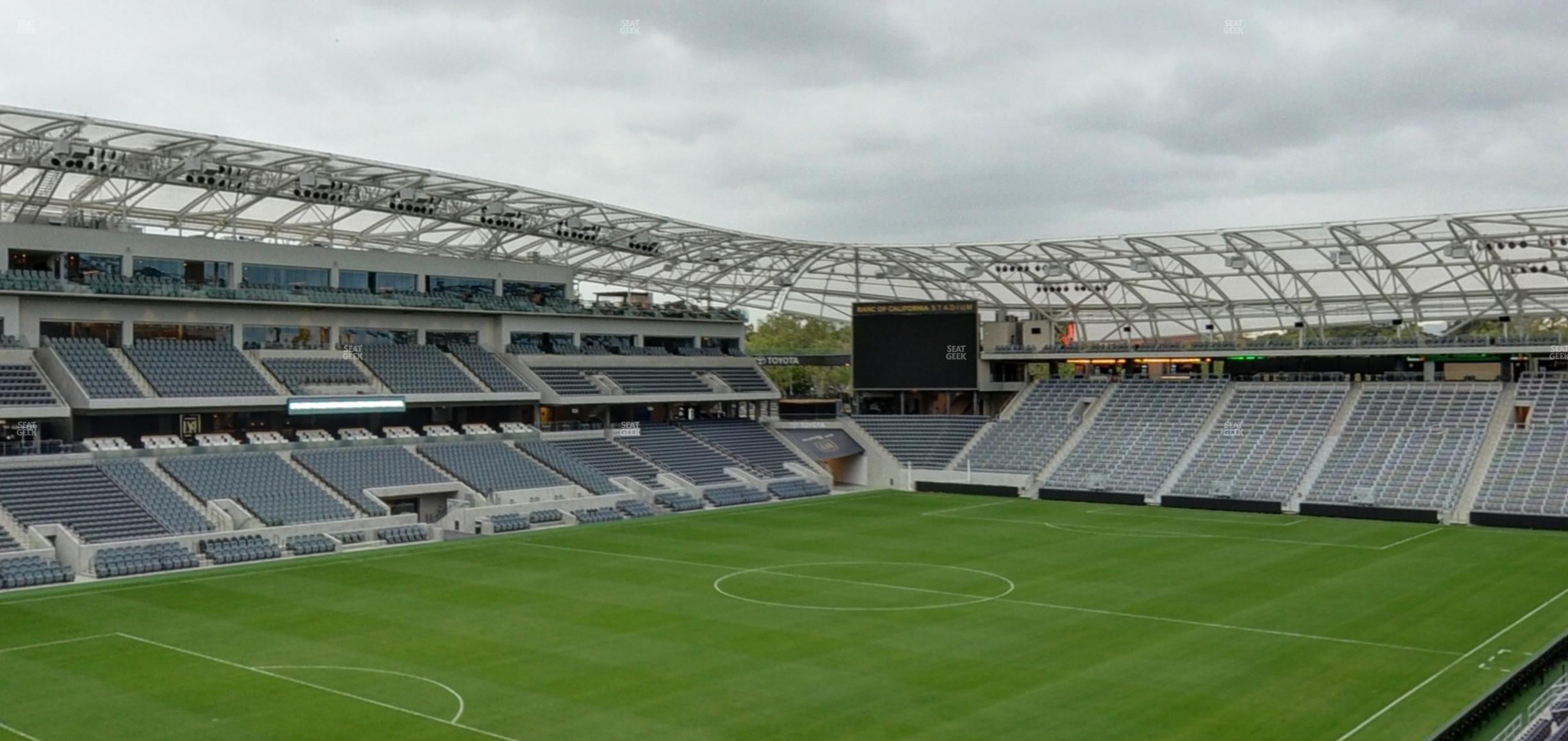 Seating view for BMO Stadium Section 218