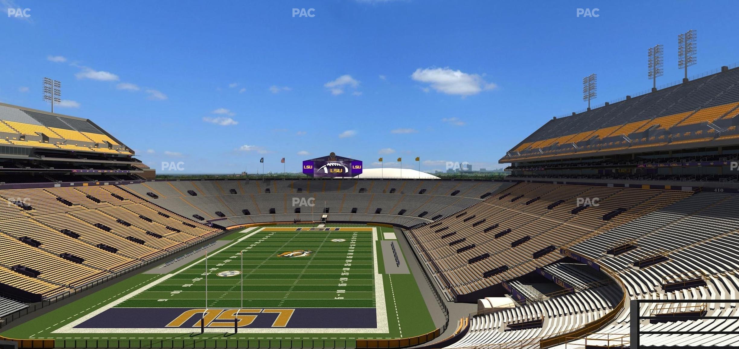 Seating view for Tiger Stadium Section Suite 148