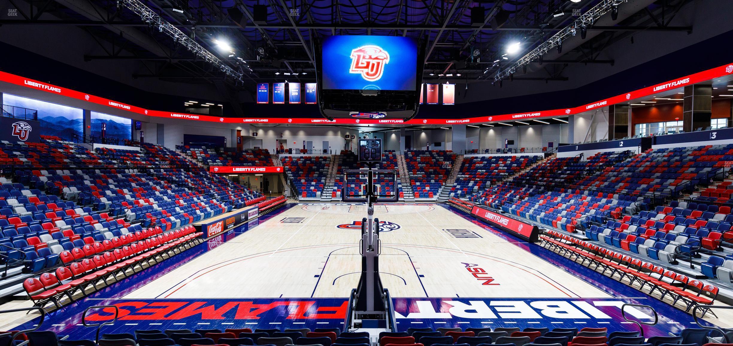 Seating view for Liberty Arena Section 8