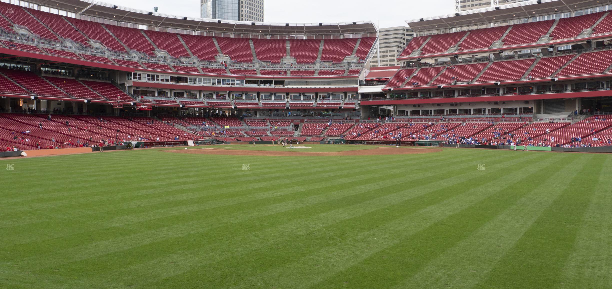 Seating view for Great American Ball Park Section 145