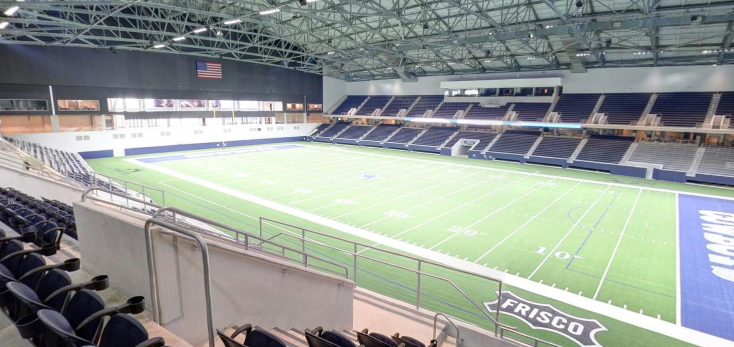 Seating view for Ford Center Section 222