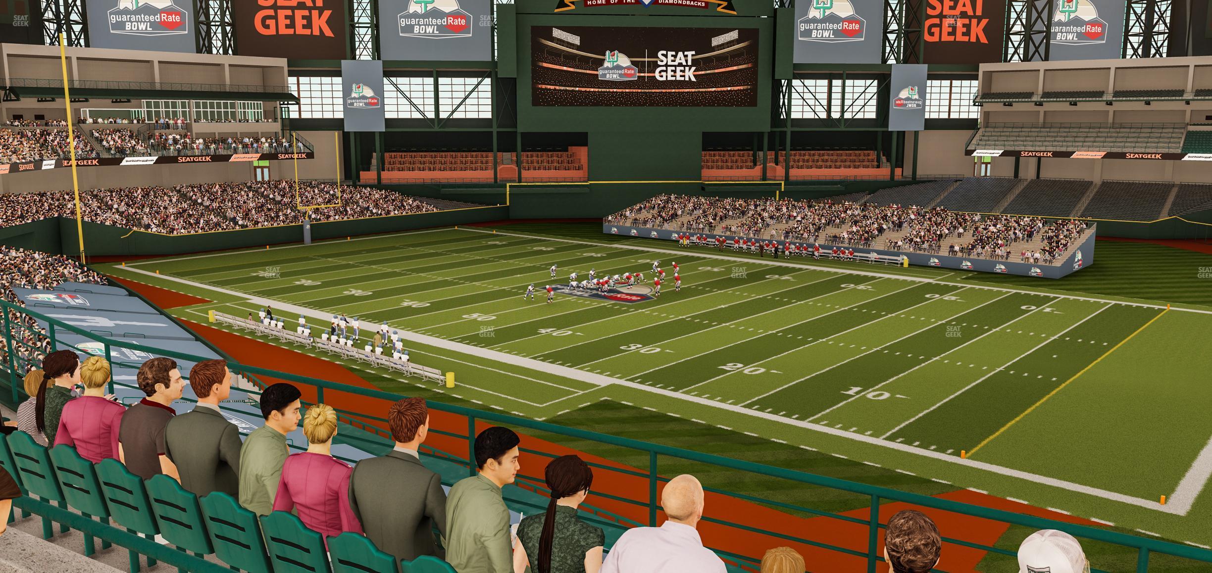 Seating view for Chase Field Section Suite 41