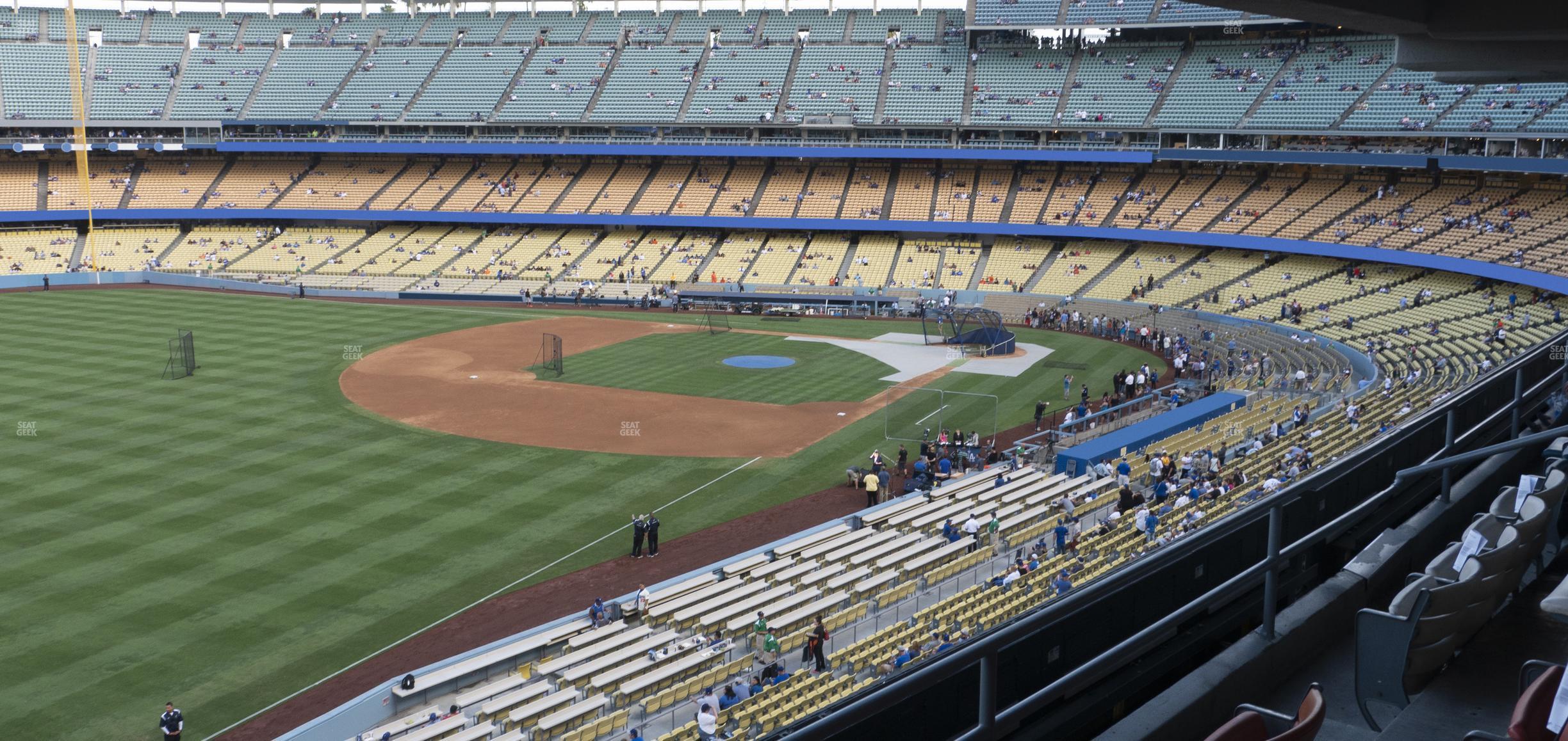 Seating view for Dodger Stadium Section 241 Cl