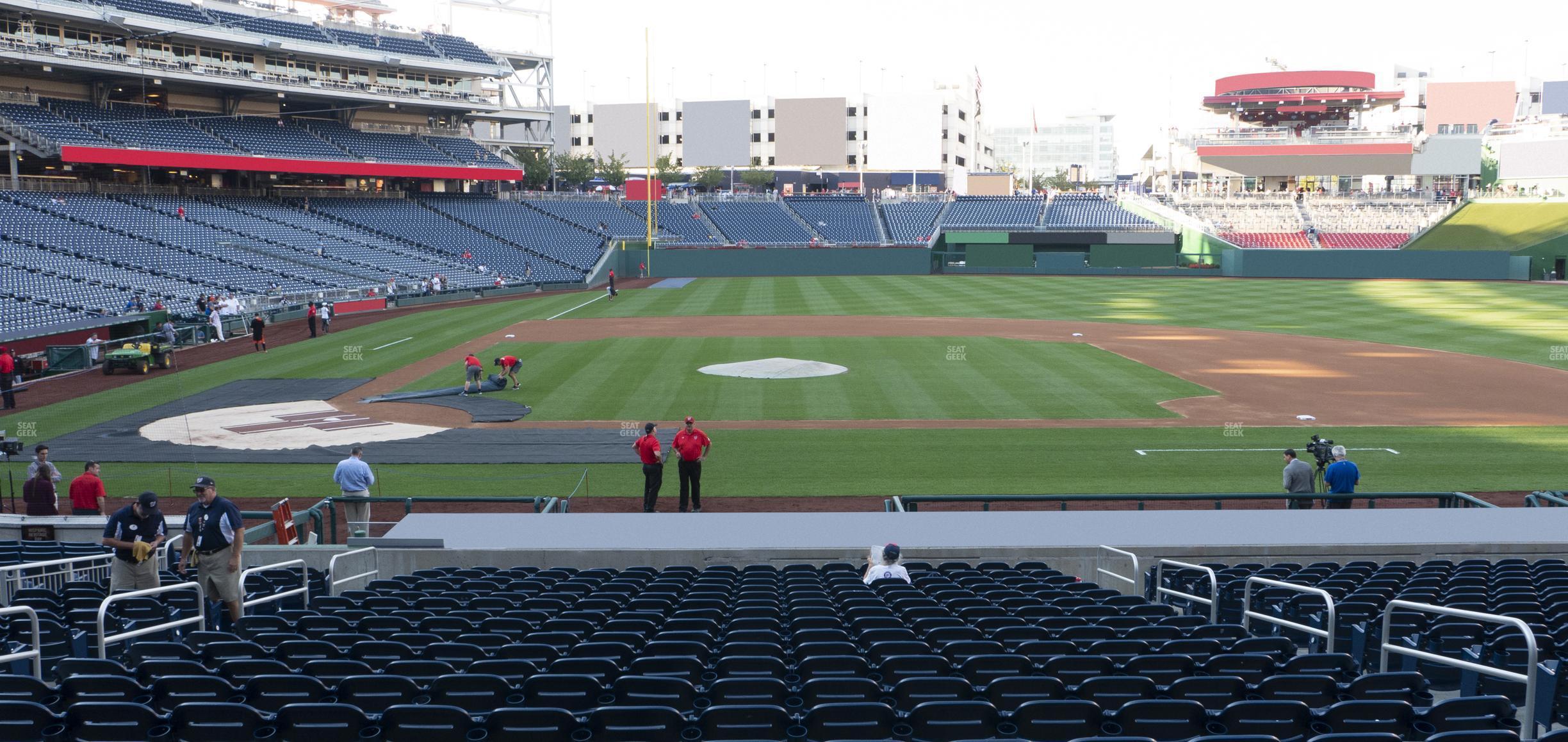 Seating view for Nationals Park Section 130