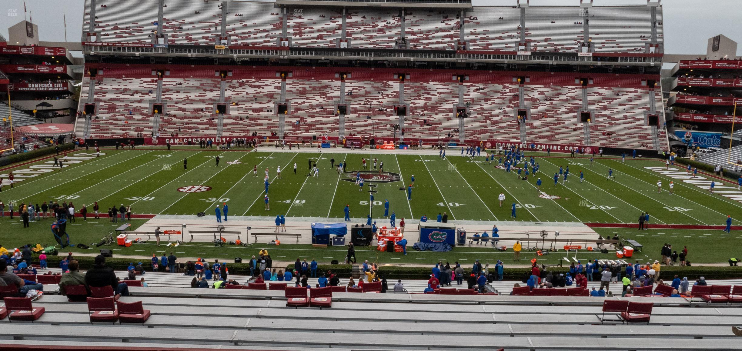 Seating view for Williams Brice Stadium Section 407