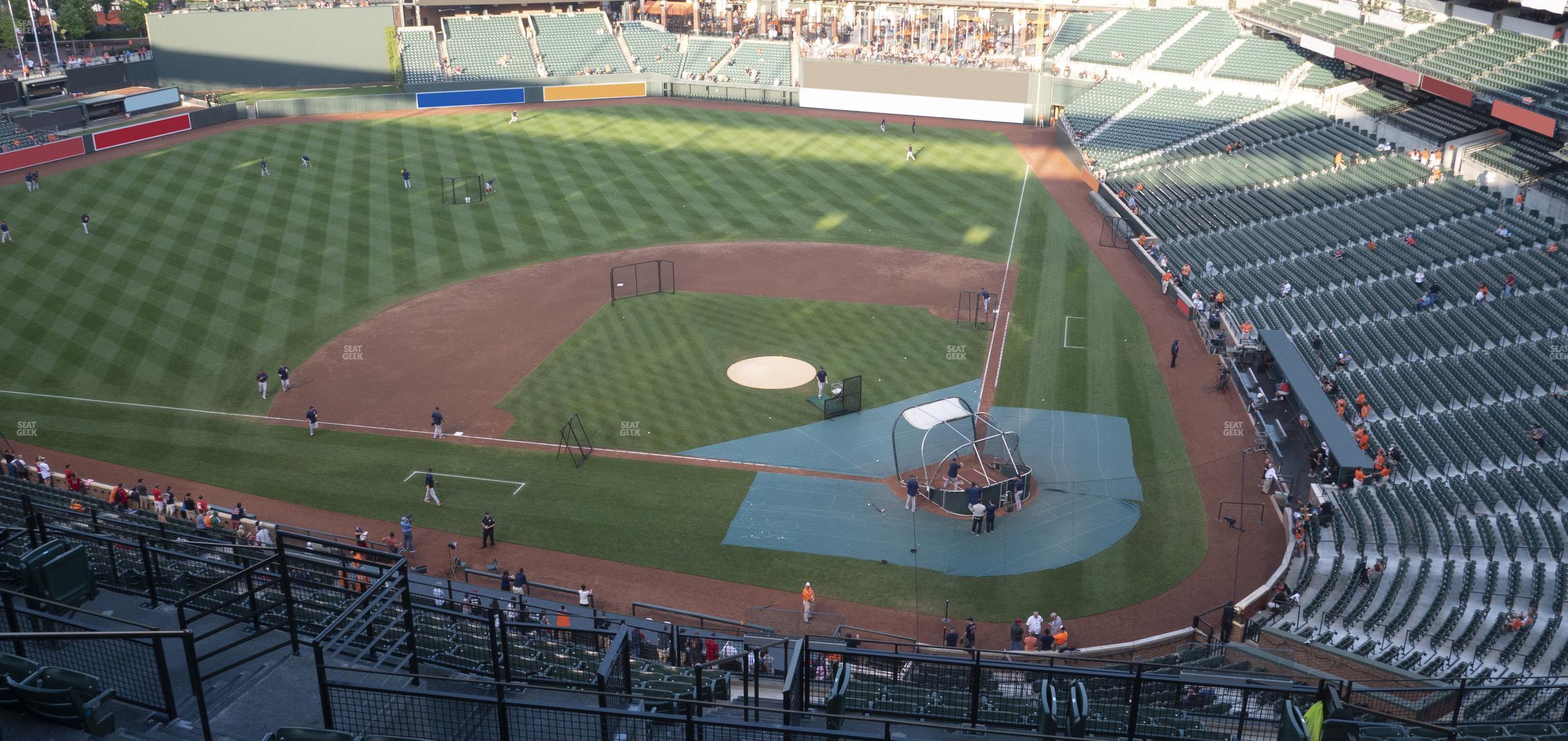 Seating view for Oriole Park at Camden Yards Section 346