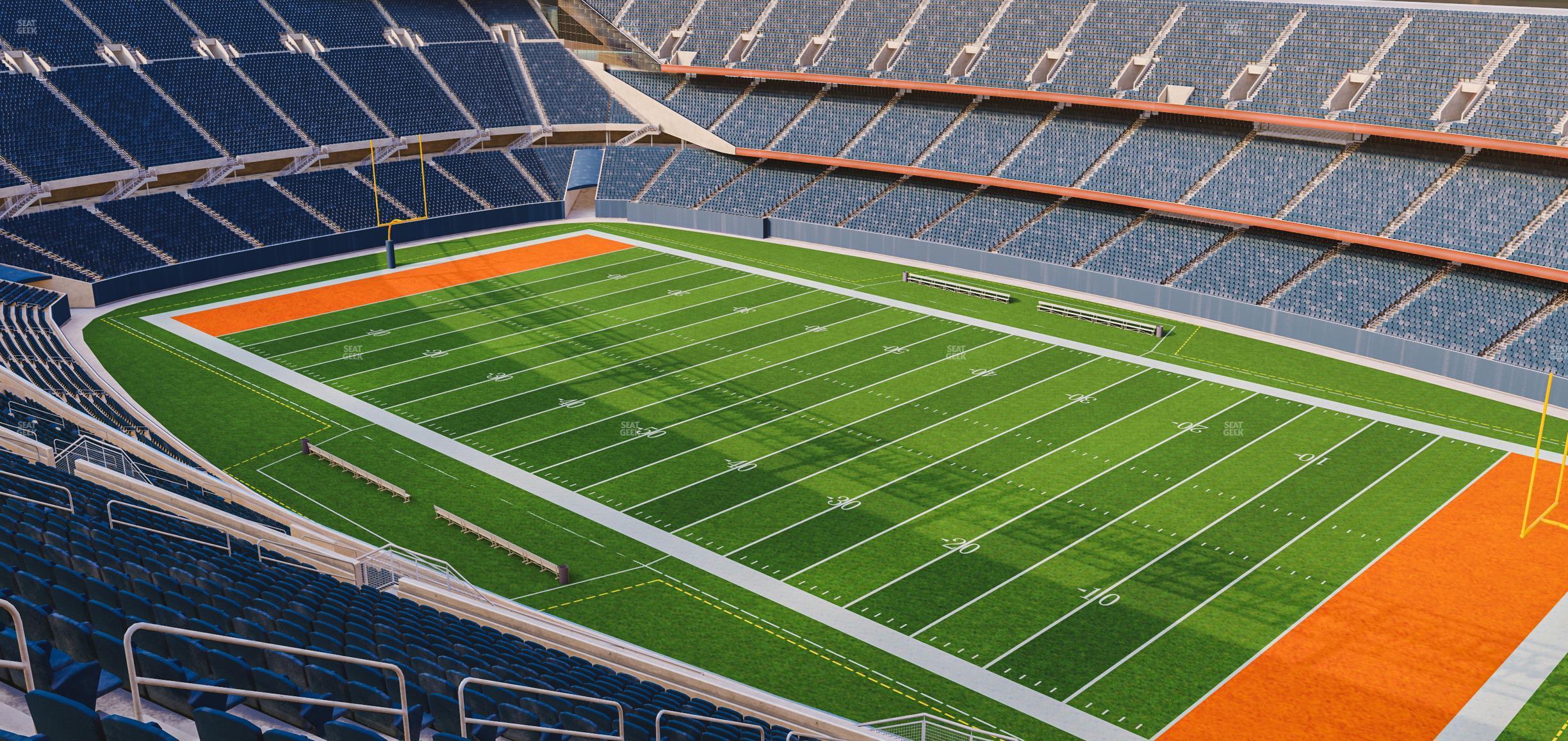 Seating view for Soldier Field Section 431