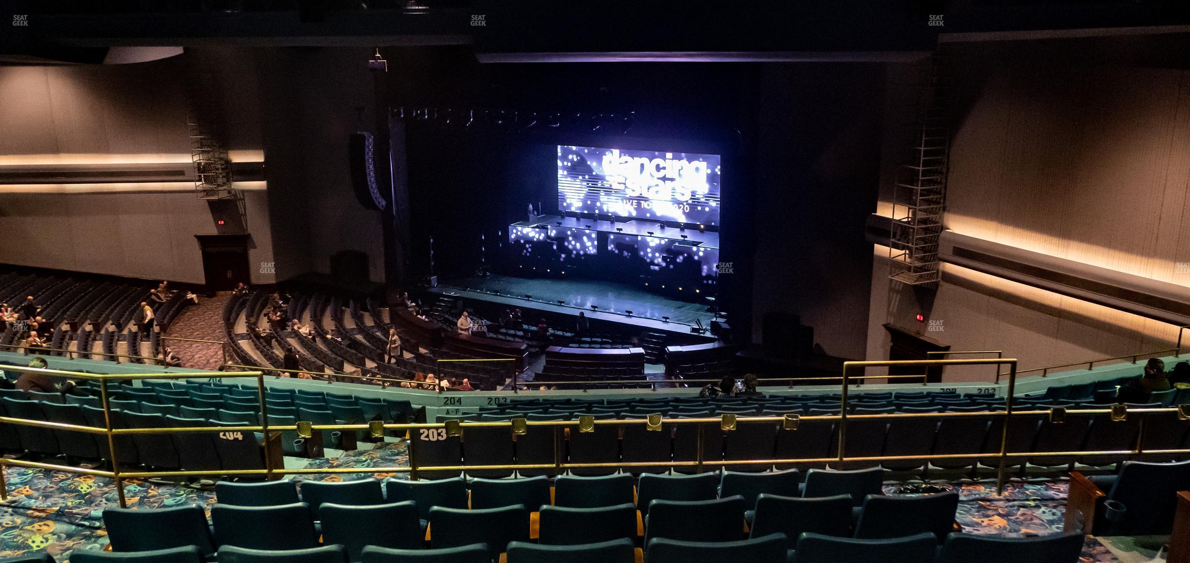 Seating view for Rosemont Theatre Section 203