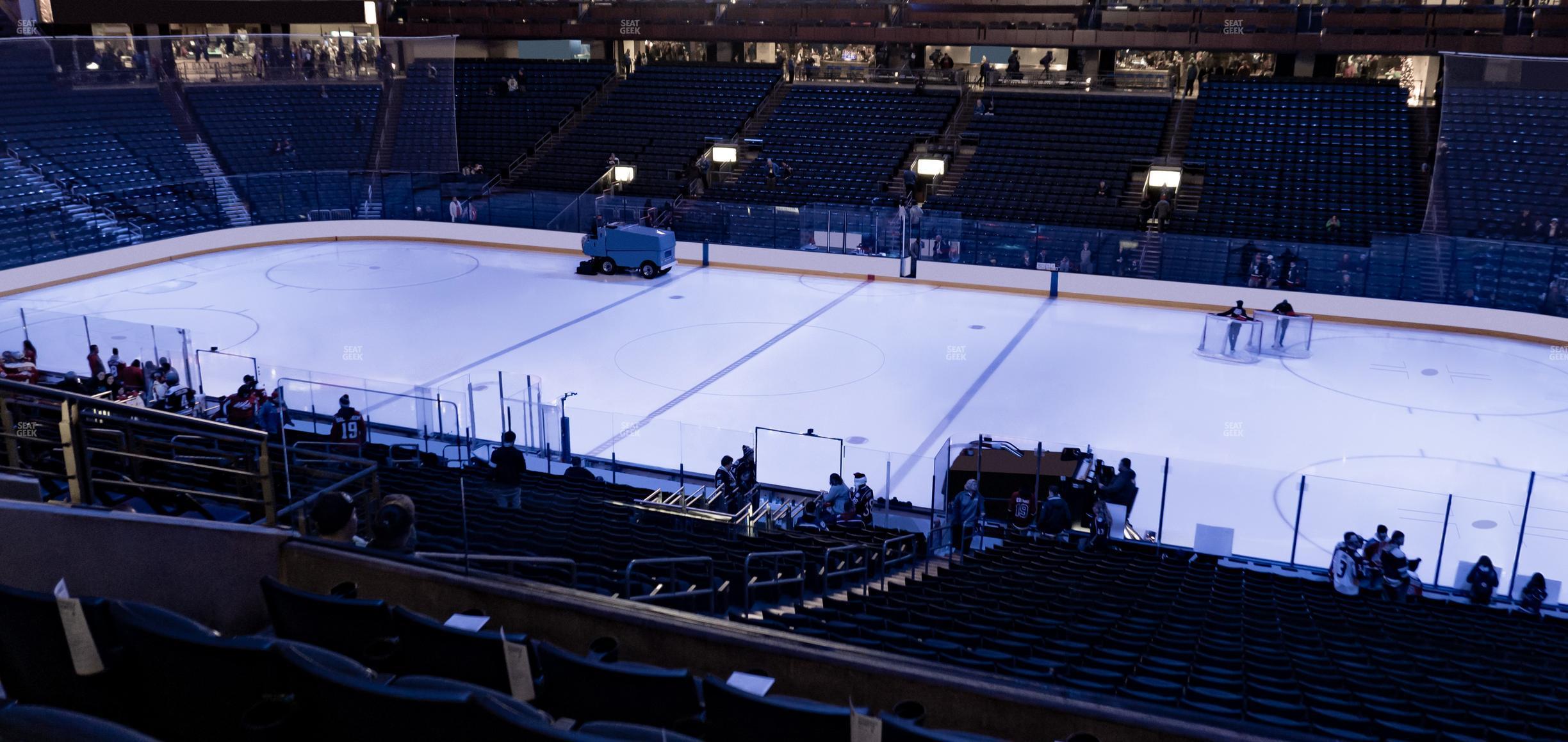 Seating view for Nationwide Arena Section Club 2