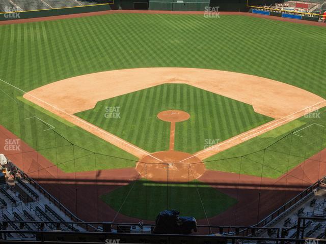 Seating view for Chase Field Section 316