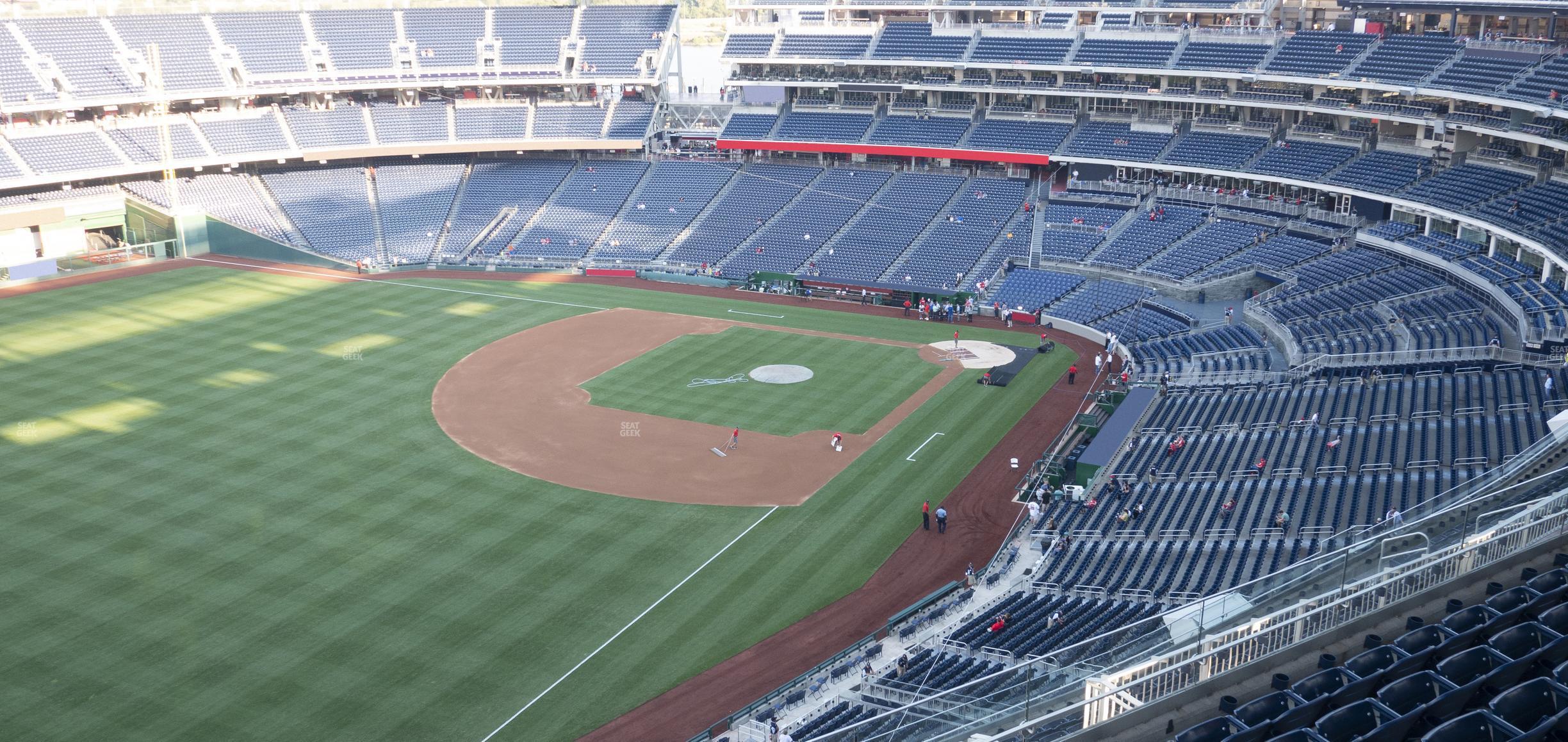 Seating view for Nationals Park Section 401