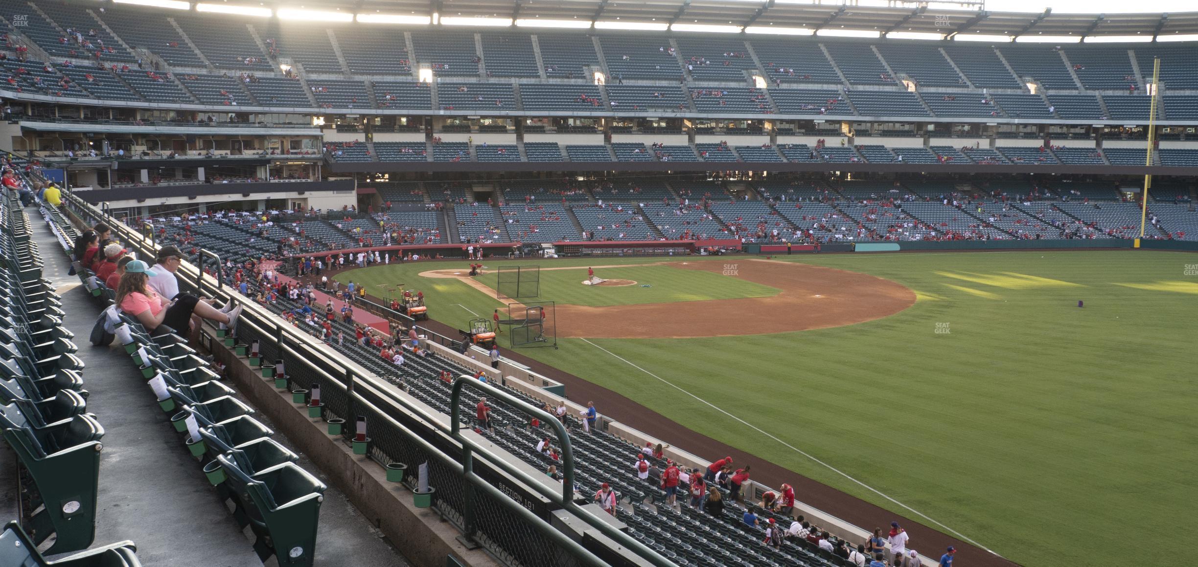 Seating view for Angel Stadium of Anaheim Section 346