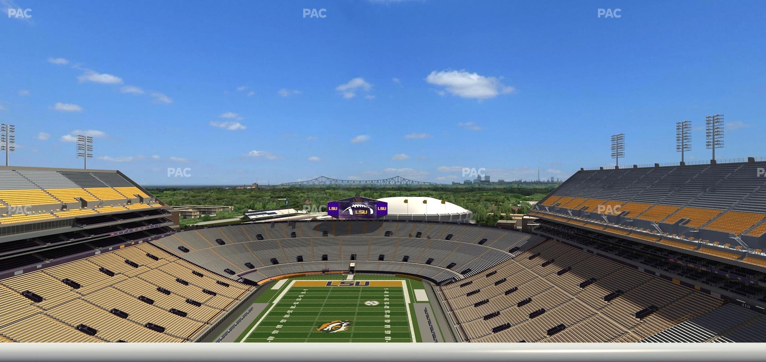 Seating view for Tiger Stadium Section 653