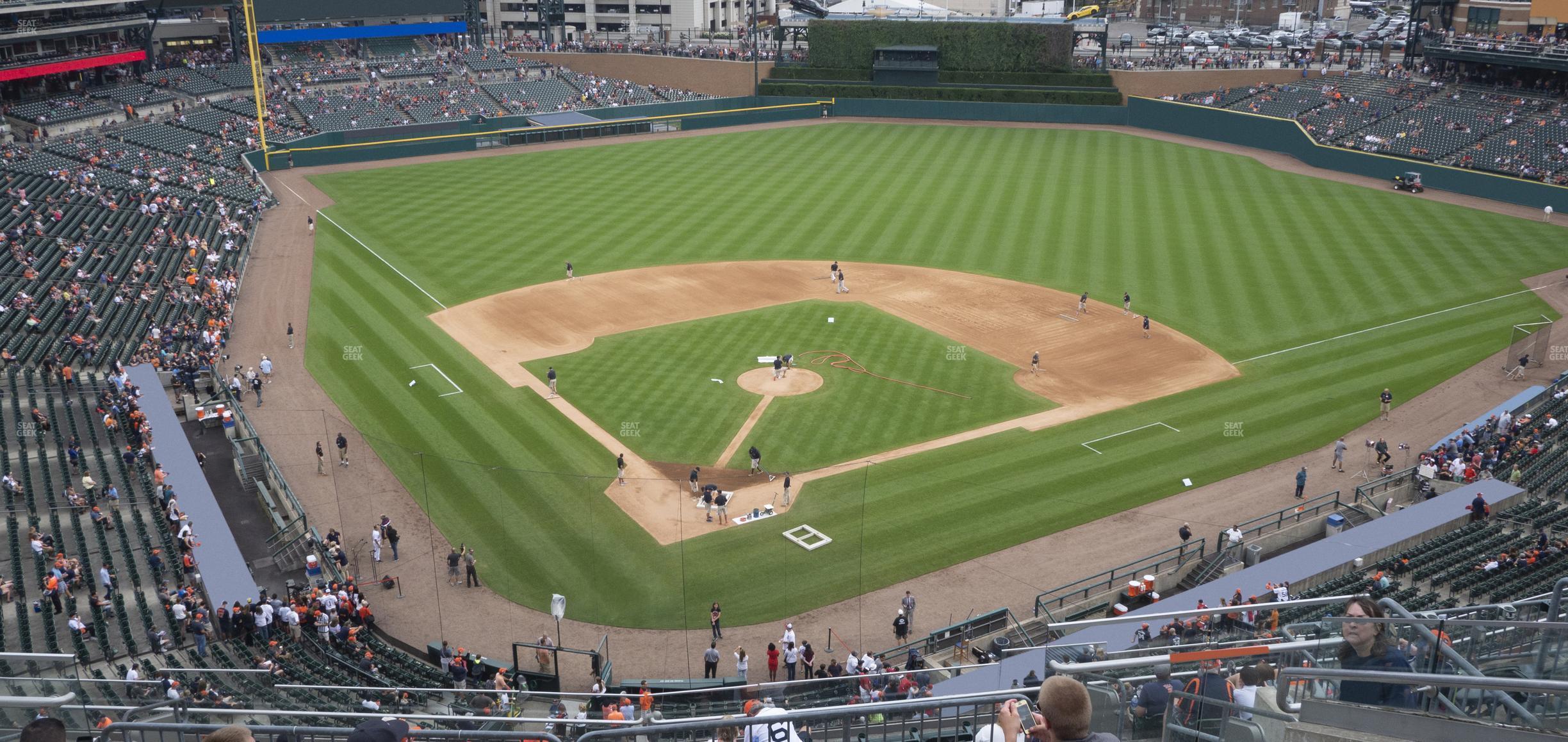 Seating view for Comerica Park Section 326