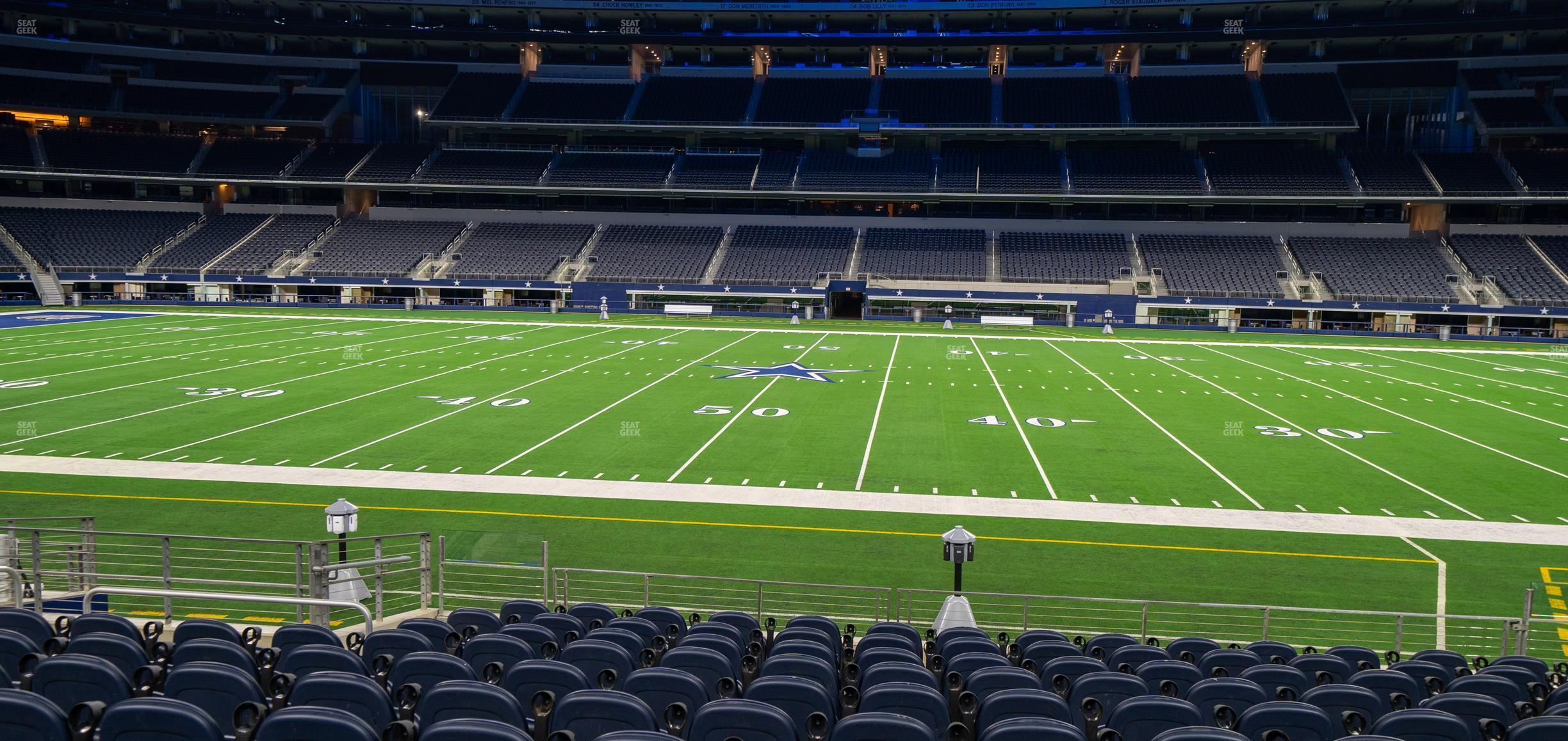 Seating view for AT&T Stadium Section C 135