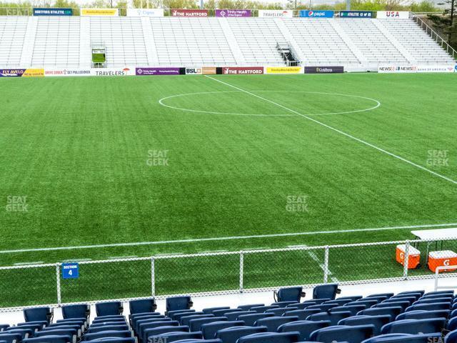 Seating view for Trinity Health Stadium Section 4