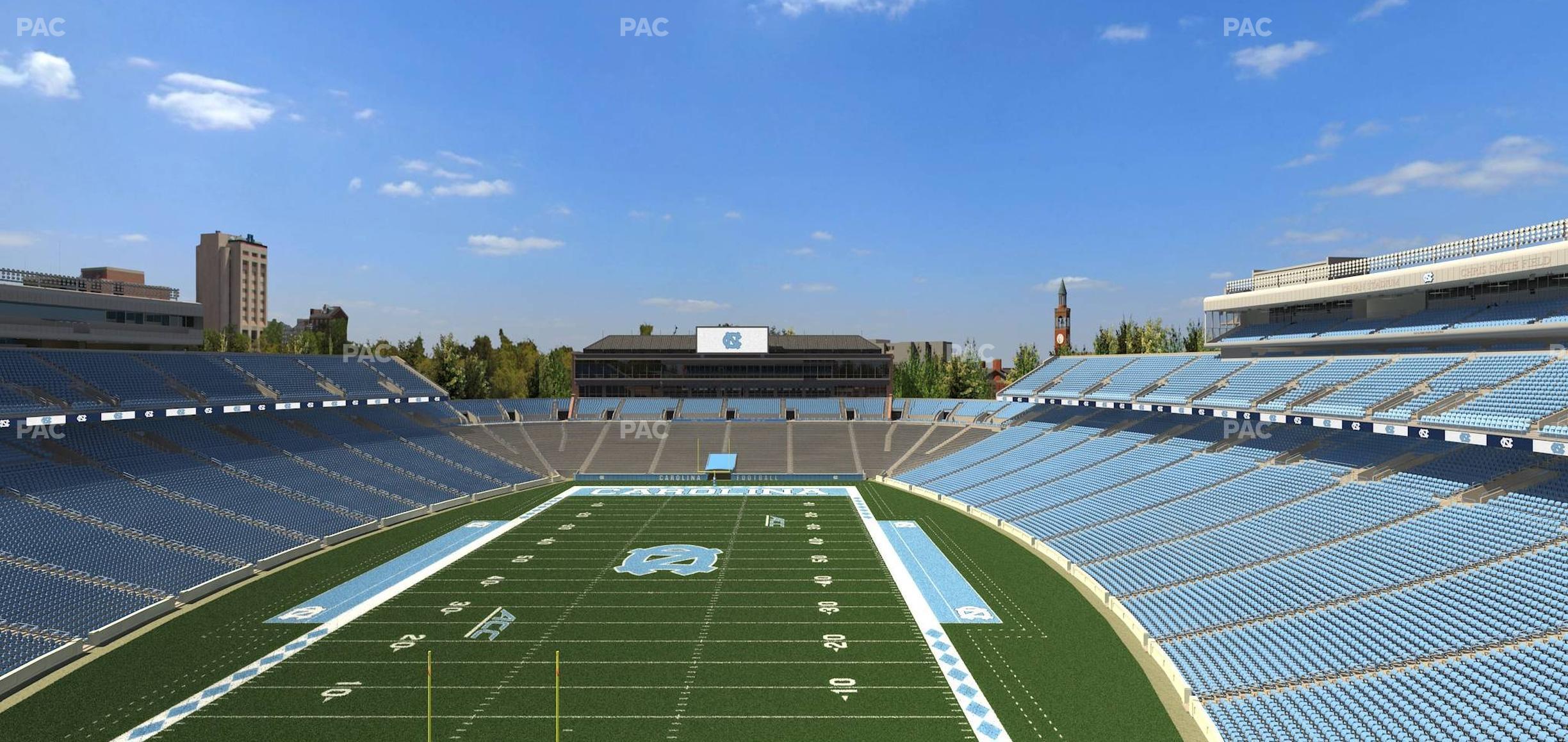 Seating view for Kenan Memorial Stadium Section Suite 14