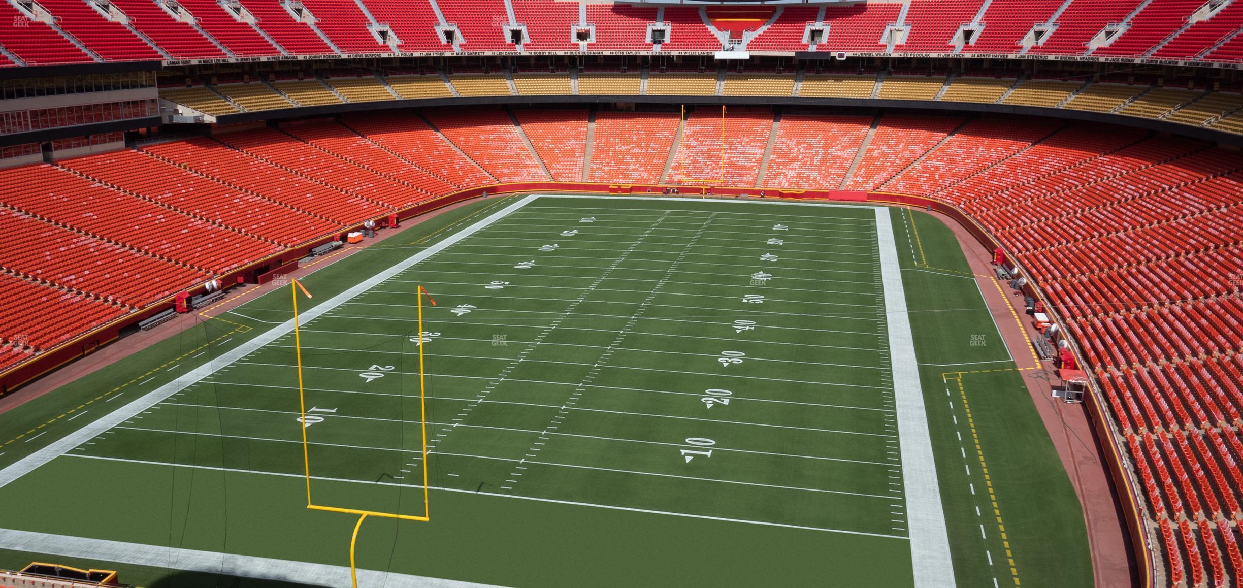 Seating view for GEHA Field at Arrowhead Stadium Section 311