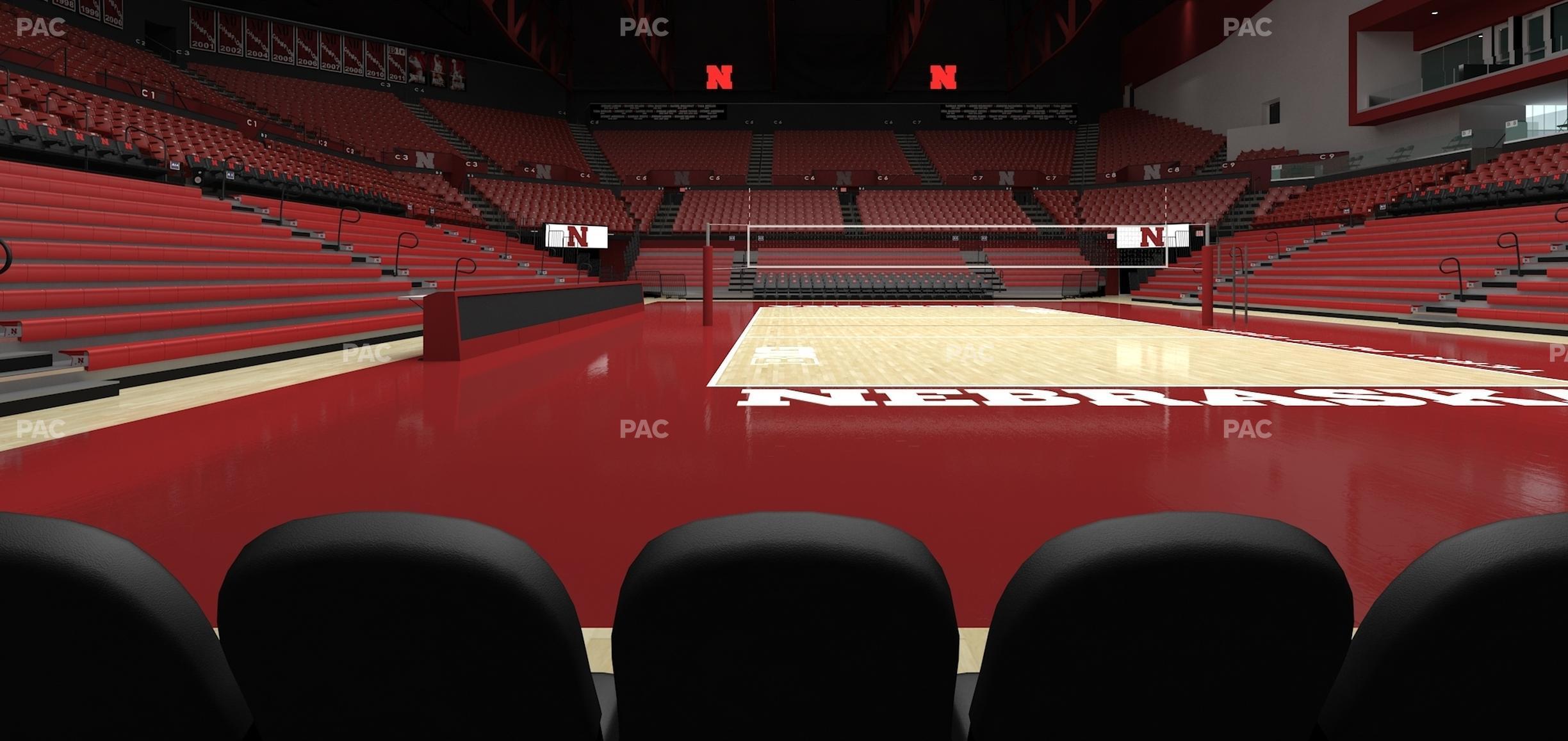 Seating view for Bob Devaney Sports Center Section A 11