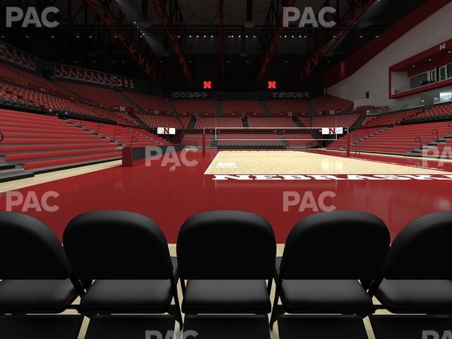 Seating view for Bob Devaney Sports Center Section A 11