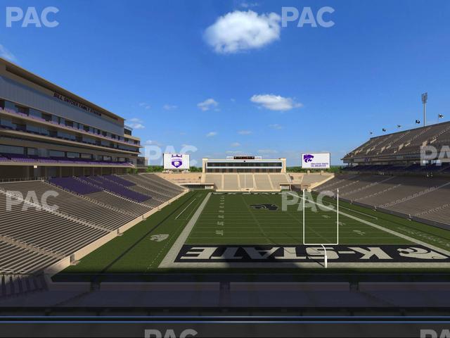 Seating view for Bill Snyder Family Stadium Section 102