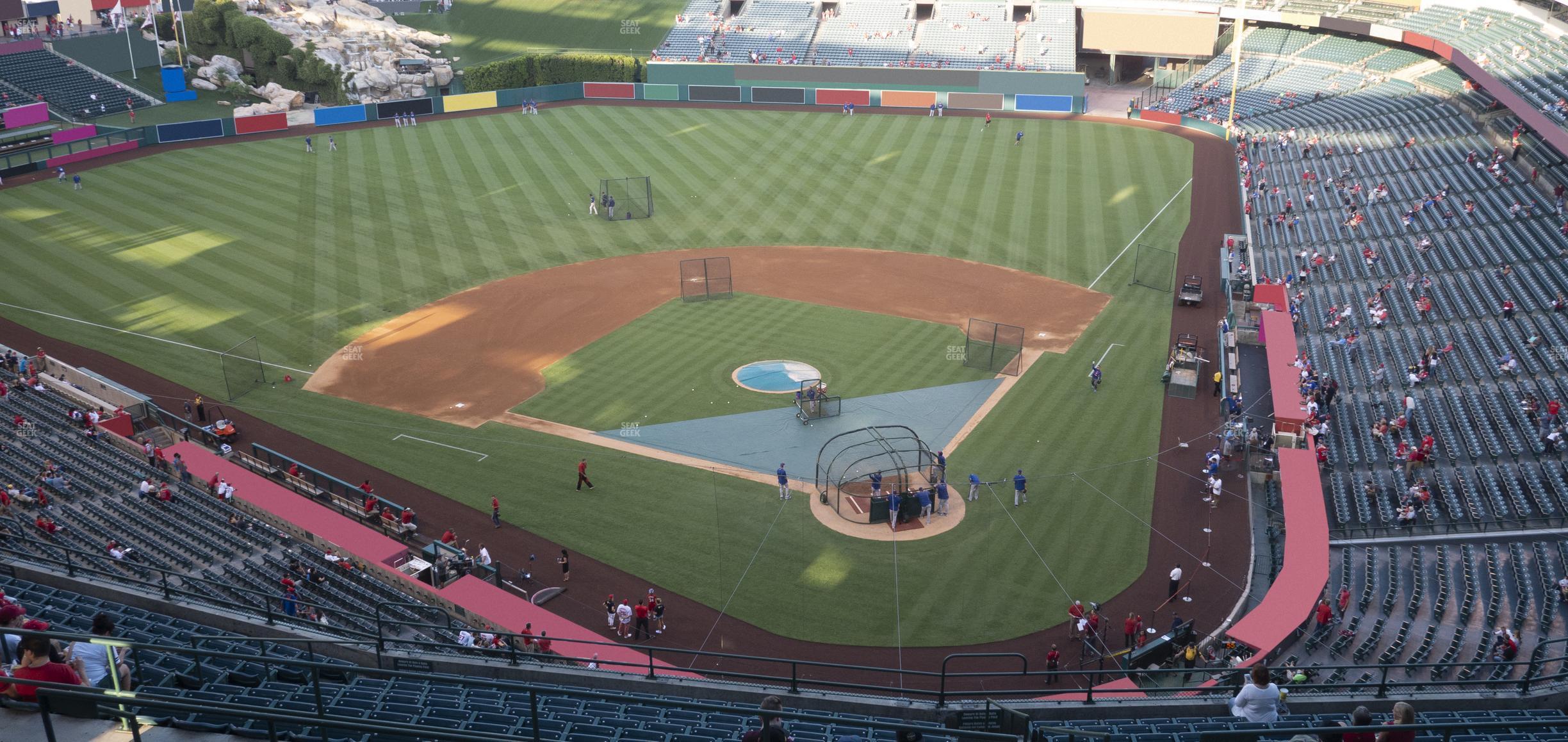 Seating view for Angel Stadium of Anaheim Section 518