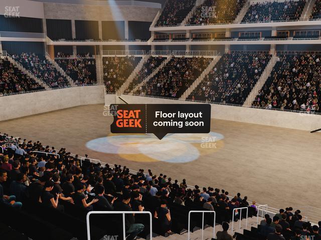 Seating view for Moody Center ATX Section 117 W