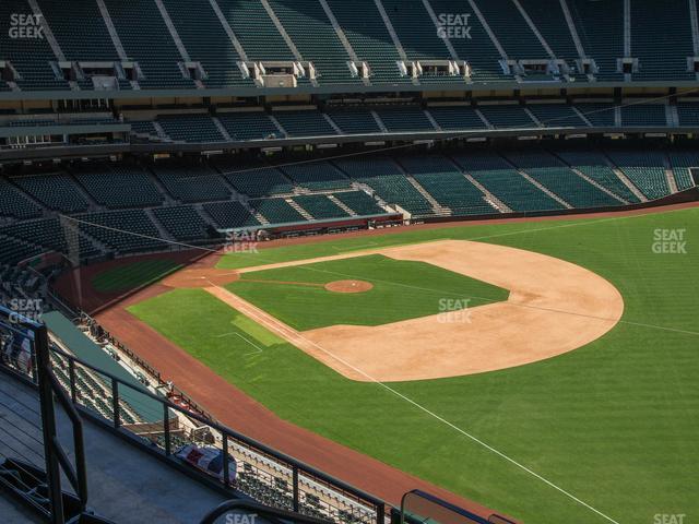 Seating view for Chase Field Section 303