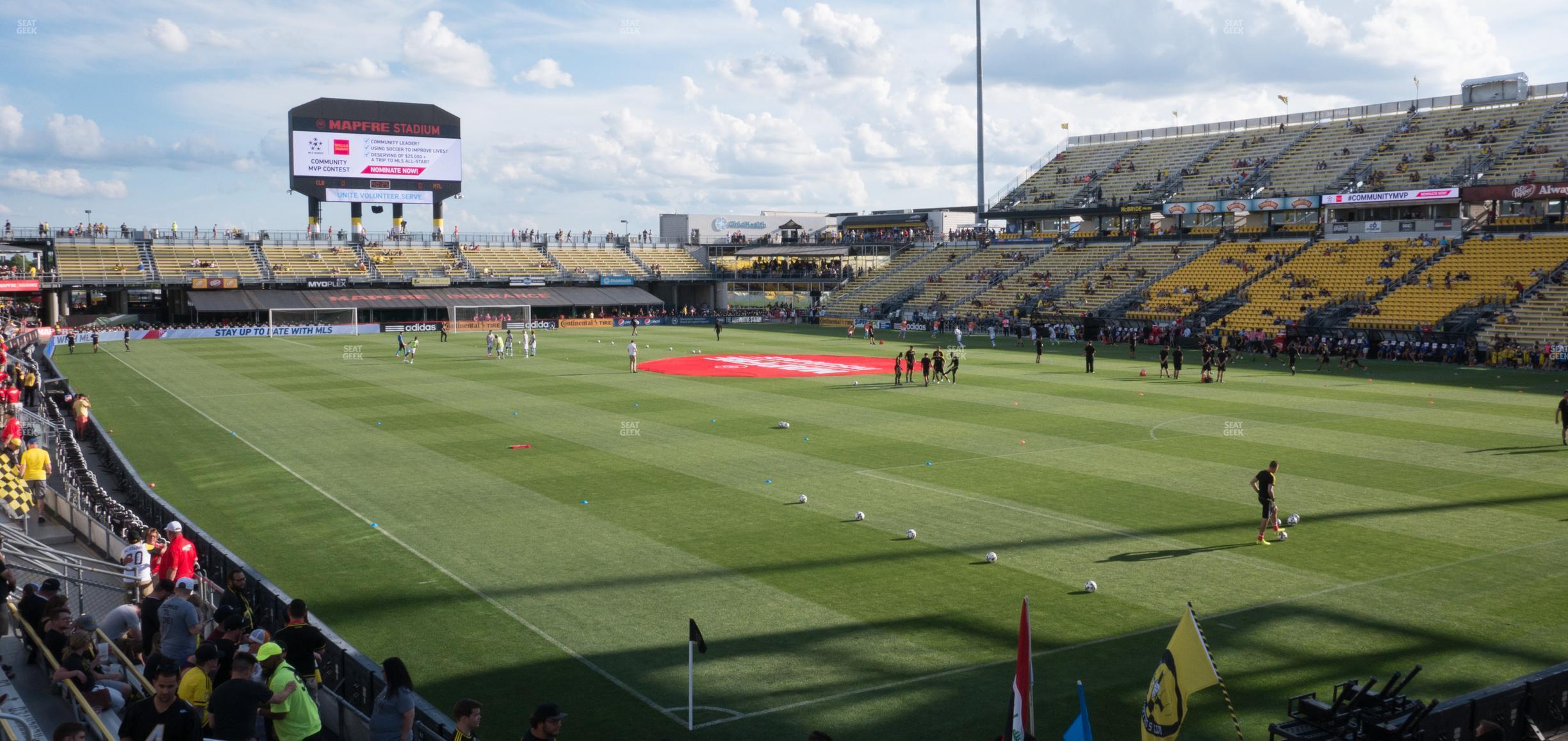 Seating view for Historic Crew Stadium Section 141 Supporters