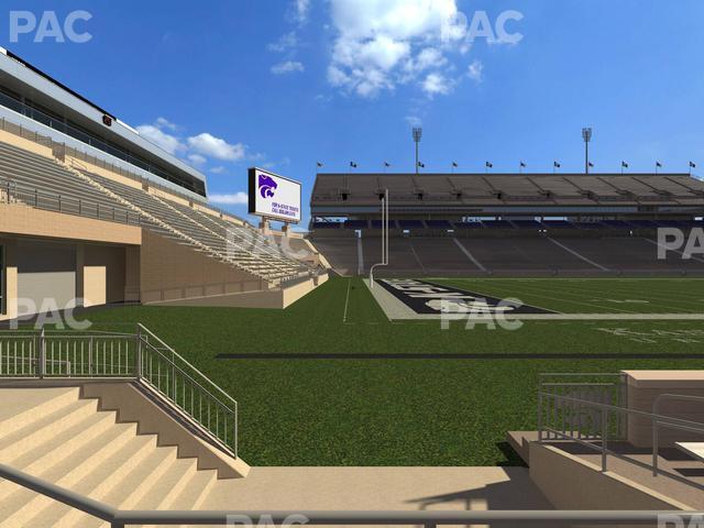 Seating view for Bill Snyder Family Stadium Section 1