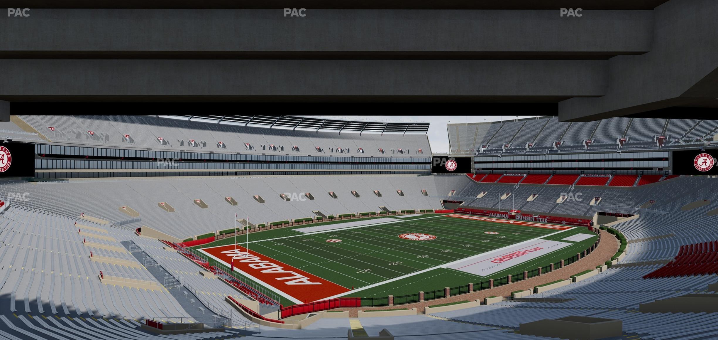 Seating view for Bryant Denny Stadium Section Loge Box 54