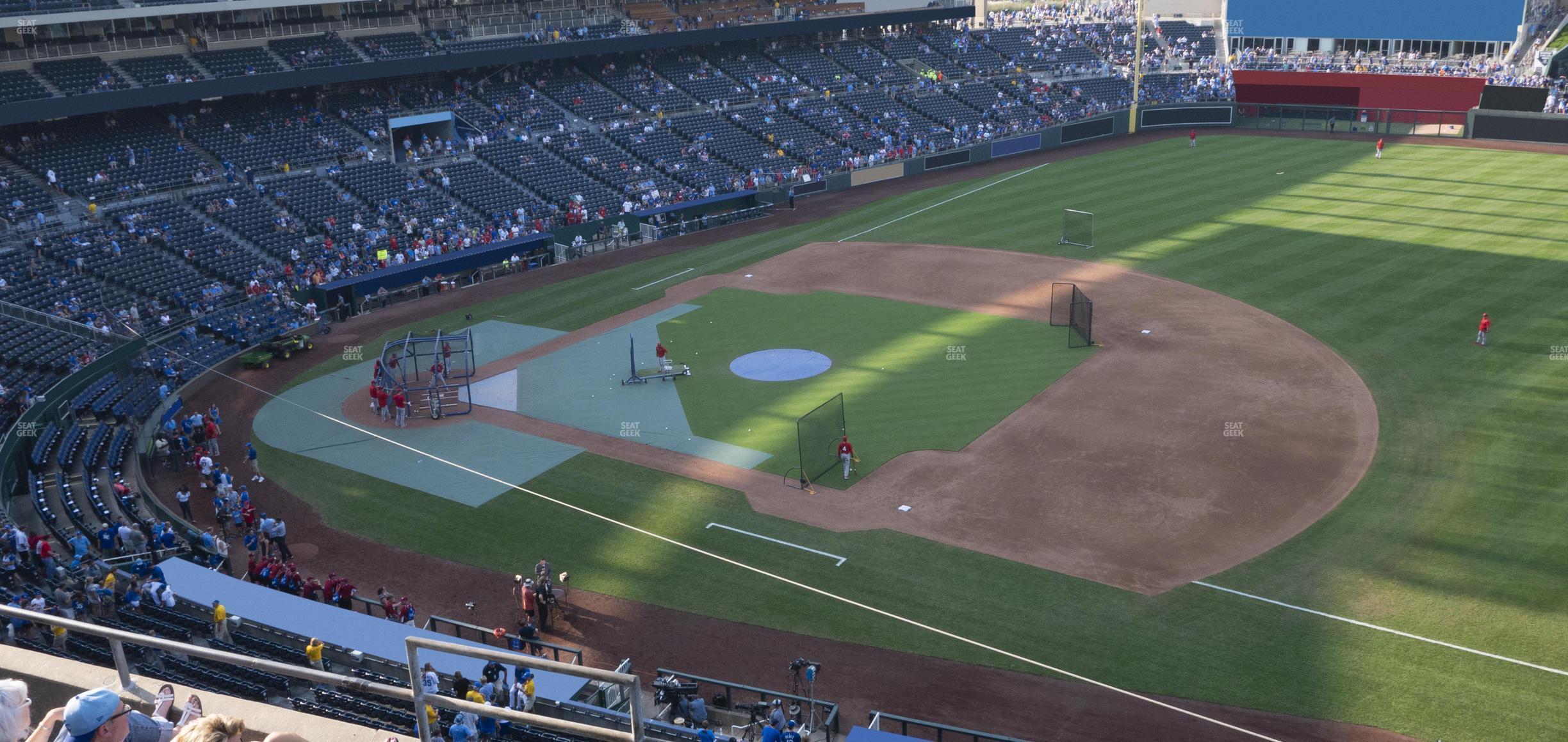 Seating view for Kauffman Stadium Section 432