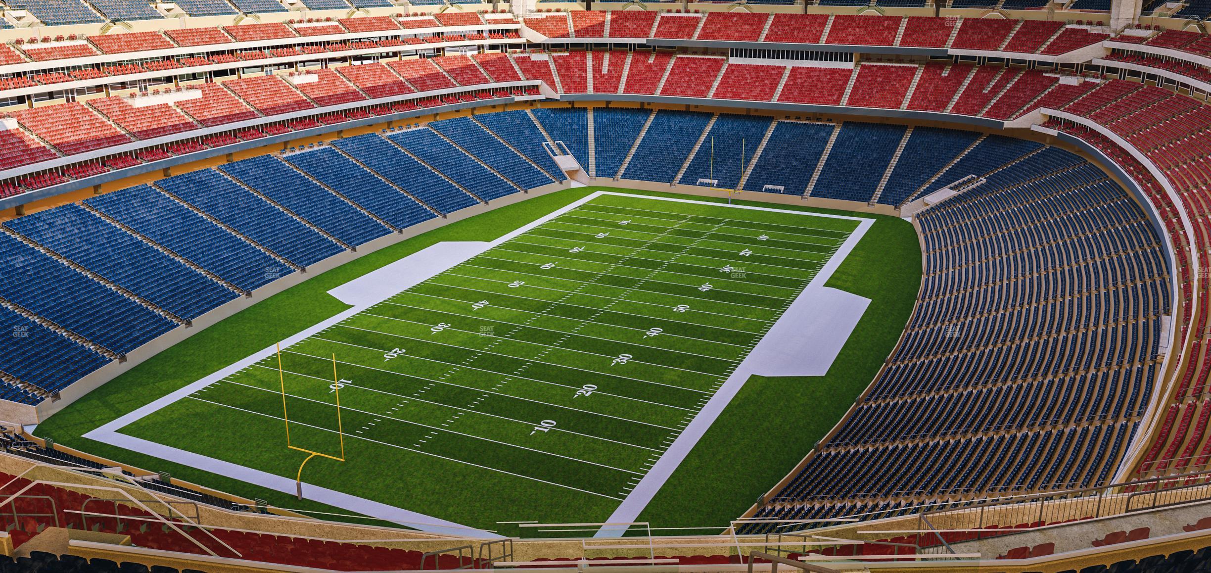 Seating view for NRG Stadium Section 743